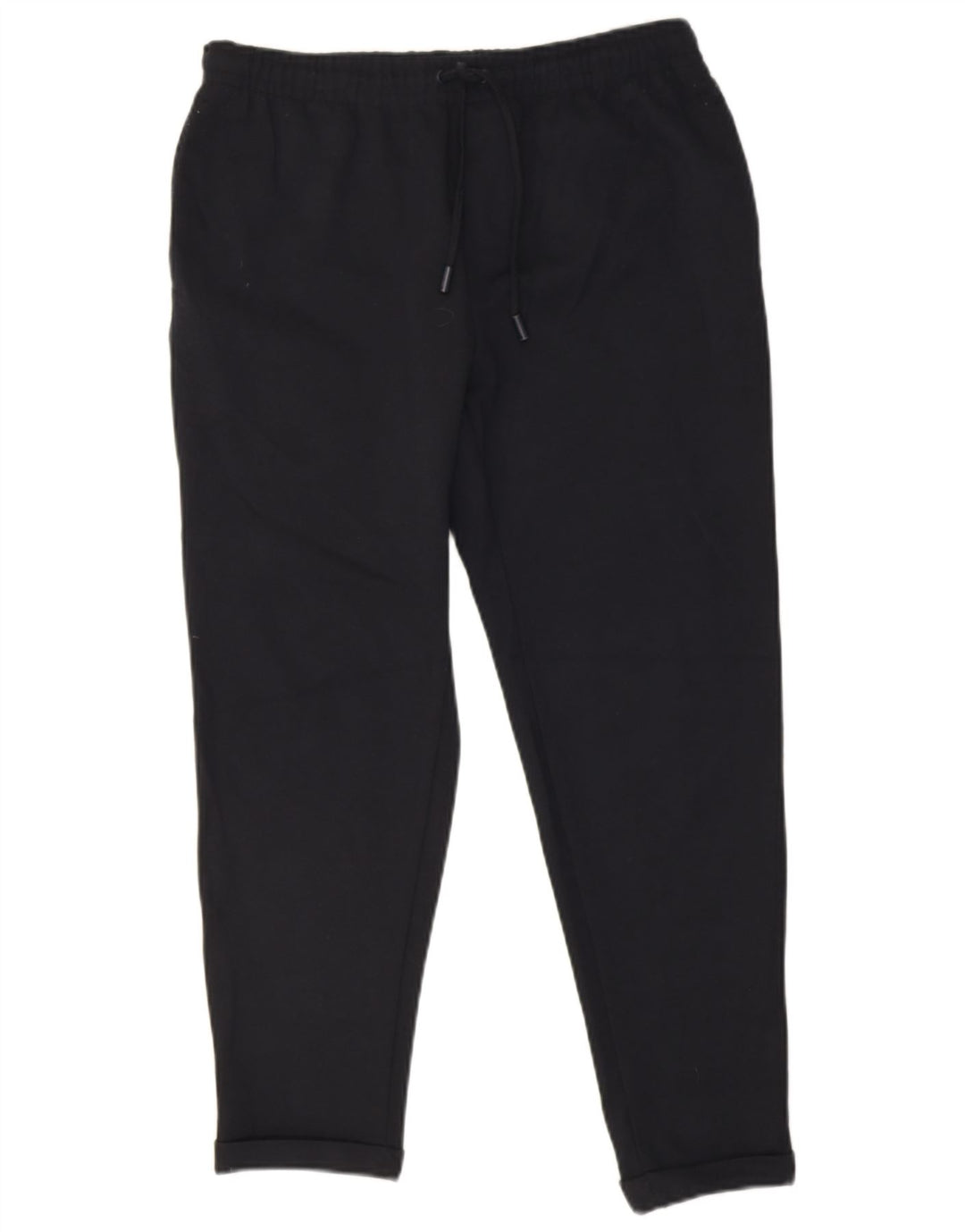 Zara Pantalon De Survêtement Court Homme Bleu Marine Moyen Polyester