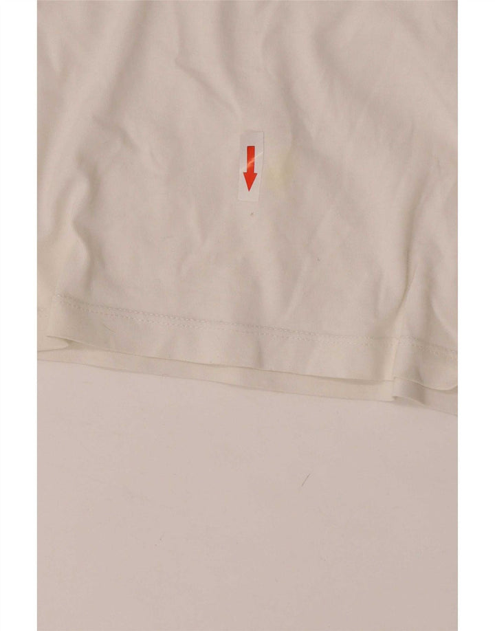 Levi's T-Shirt Graphique Top XS Homme Blanc Coton