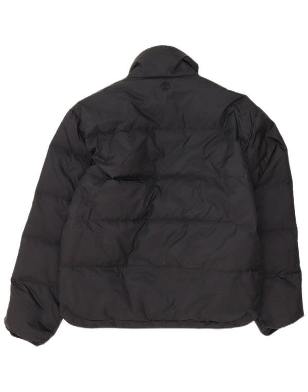 Timberland Veste matelassée réversible pour hommes UK 36 Small Black Nylon