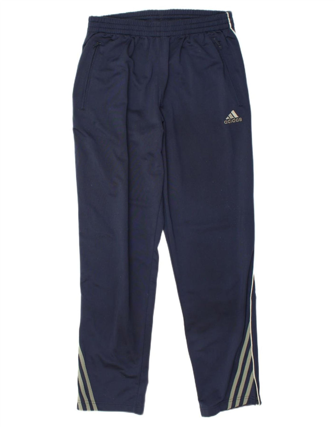 ADIDAS Pantalon de survêtement pour homme UK 40/42 Bleu marine moyen Polyester
