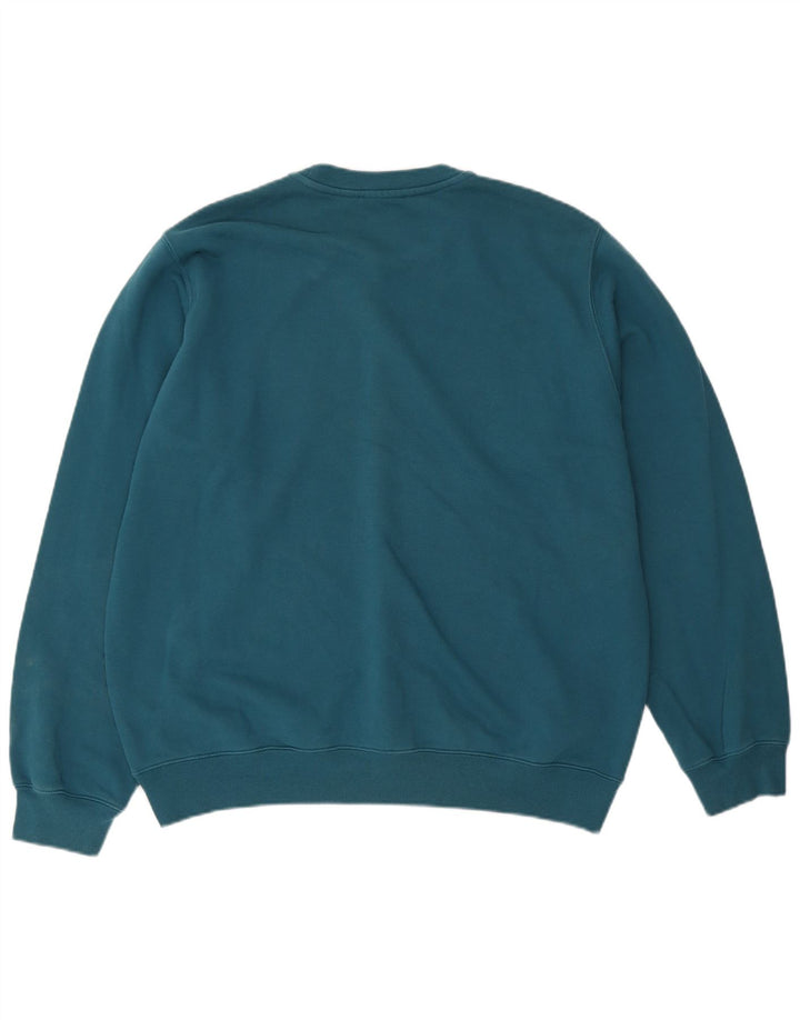 Diesel Sweat-shirt graphique pour homme en coton bleu Taille L