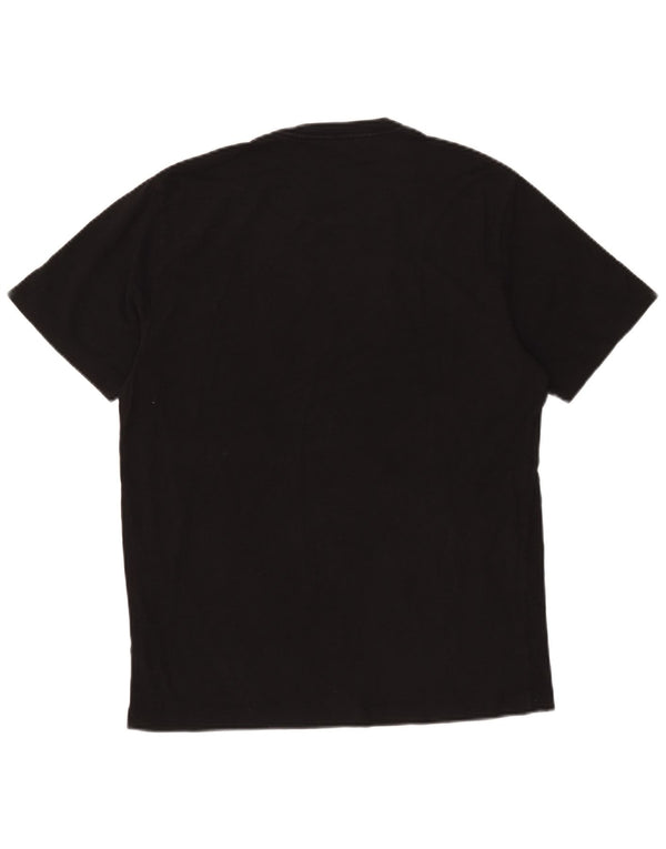 True Religion T-Shirt Graphique Homme Noir Moyen Coton