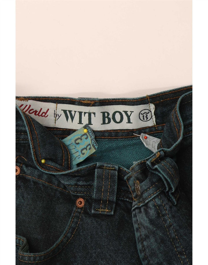 Wit Boy Jean fuselé homme W33 L31 bleu coton