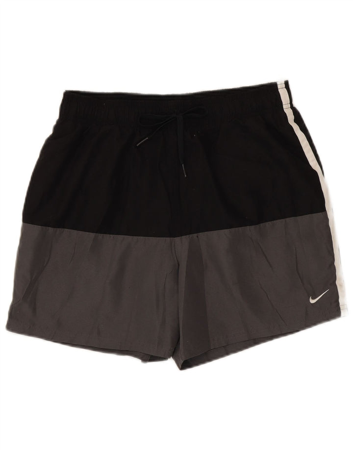 Short de sport Nike Homme Noir moyen colour block