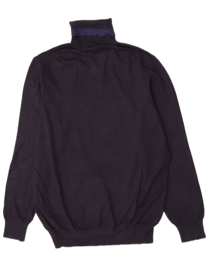 Invicta Pull col roulé pour femme 2XL Bleu marine