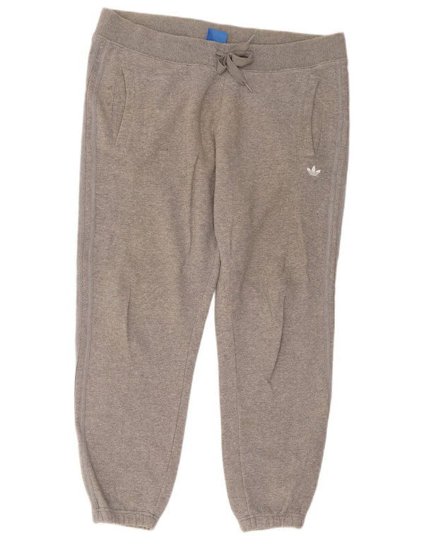 Adidas Pantalon de Survêtement Homme Joggers XL Gris Moucheté Coton