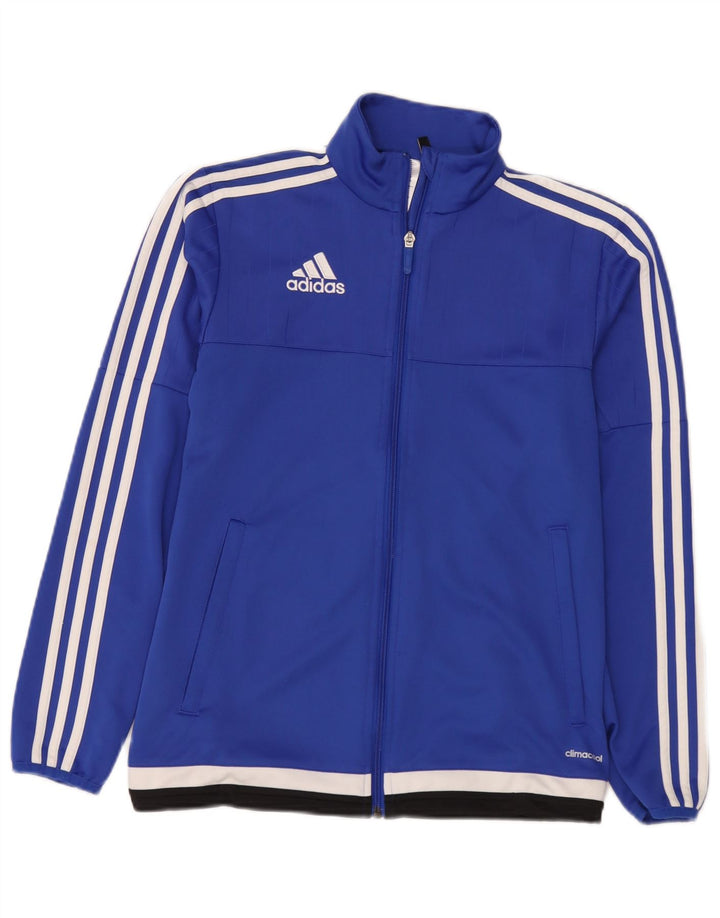 Adidas Hommes Climacool Survêtement Top Veste XS Bleu Colorblock Polyester