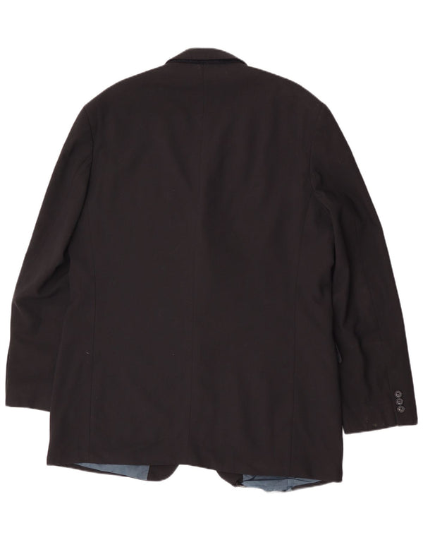 Marks & Spencer Veste blazer à 3 boutons pour homme UK 44 XL Bleu marine Polyester