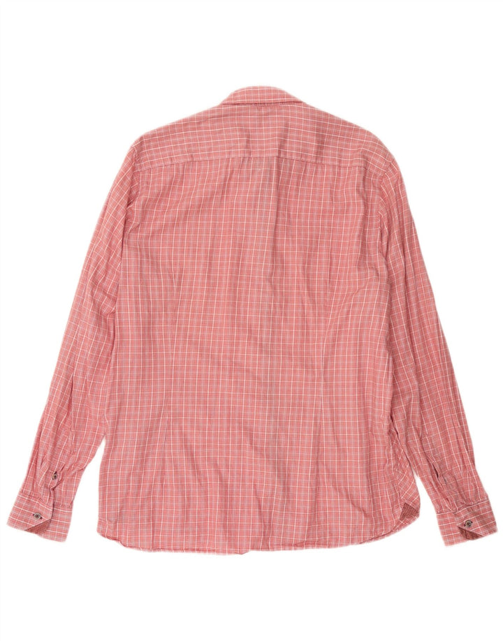 TED BAKER Chemise Homme Taille 5 XL Coton à Carreaux Rose