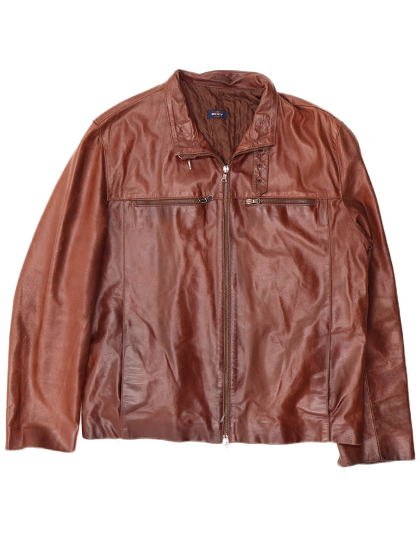 Veste en cuir pour homme UK 40 Large