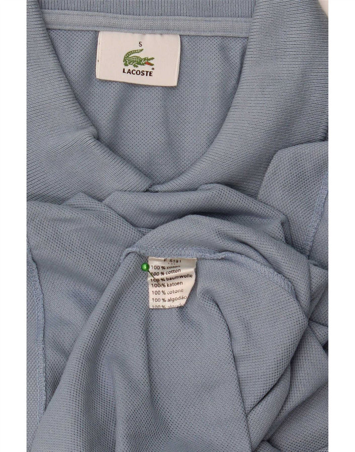 Lacoste Polo Homme Taille 5 Grand Bleu Coton