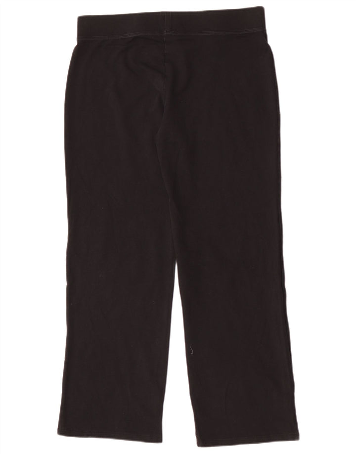 Marks & Spencer Pantalon de survêtement pour femme UK 12 Medium Noir Coton