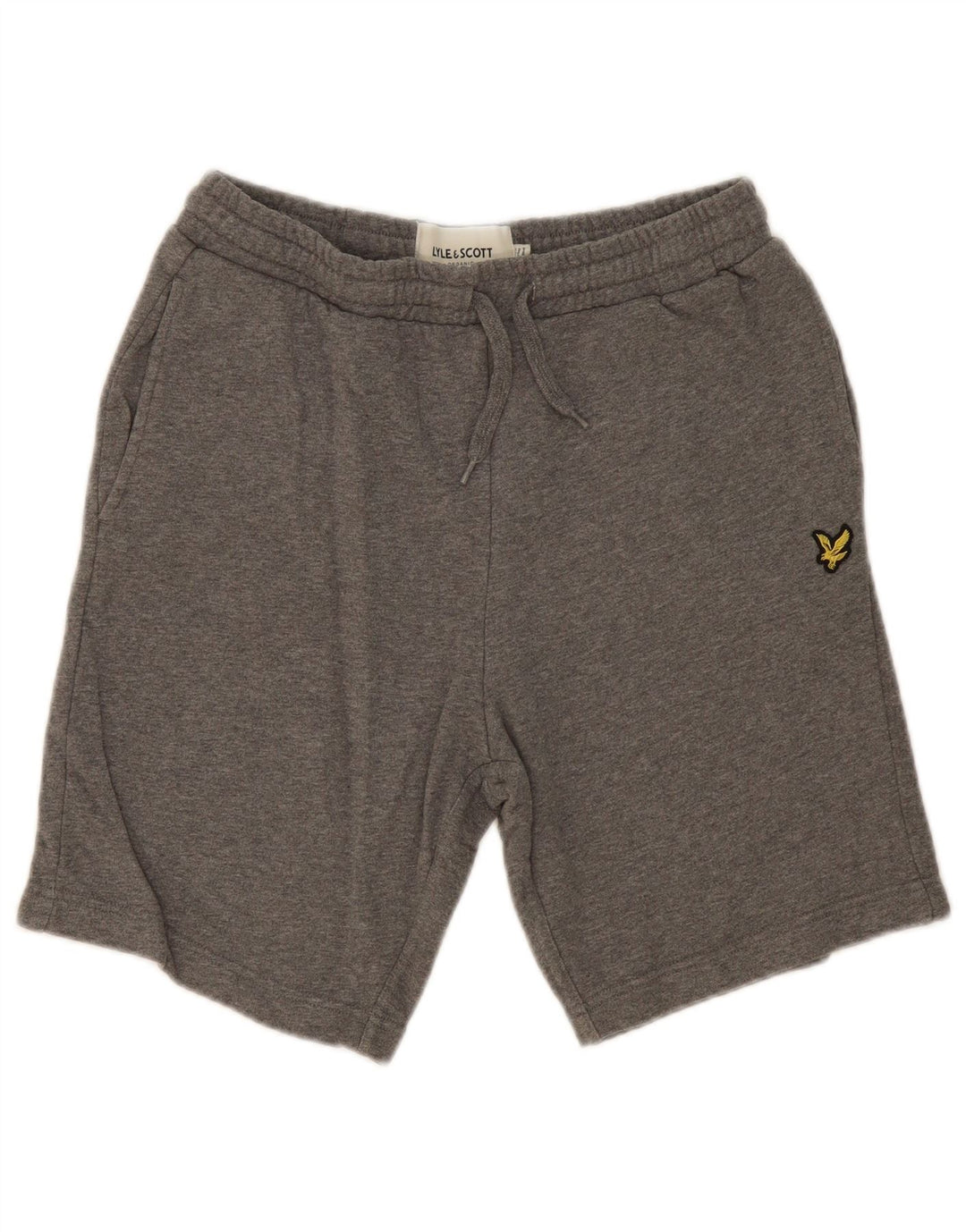 LYLE & SCOTT Short de Sport Homme Petit Gris Coton