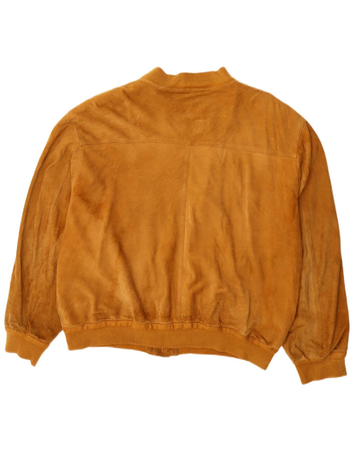 Pica Veste Bomber En Daim Homme IT 42 XL Beige