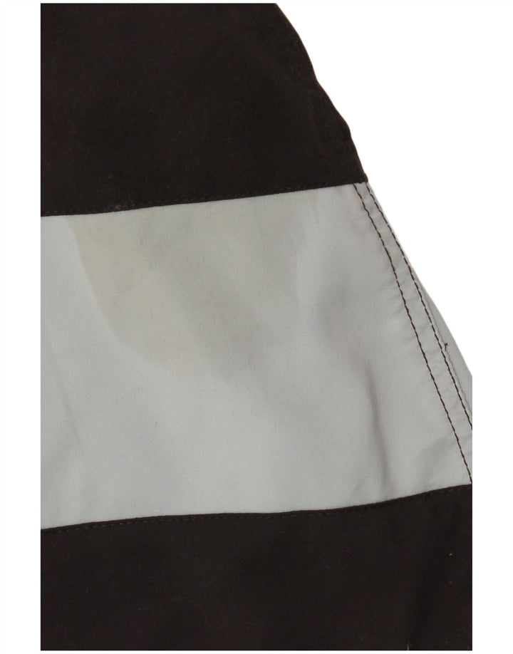 EFFEKT Short de Bain Graphique Homme Grand Coton Rayé Multicolore