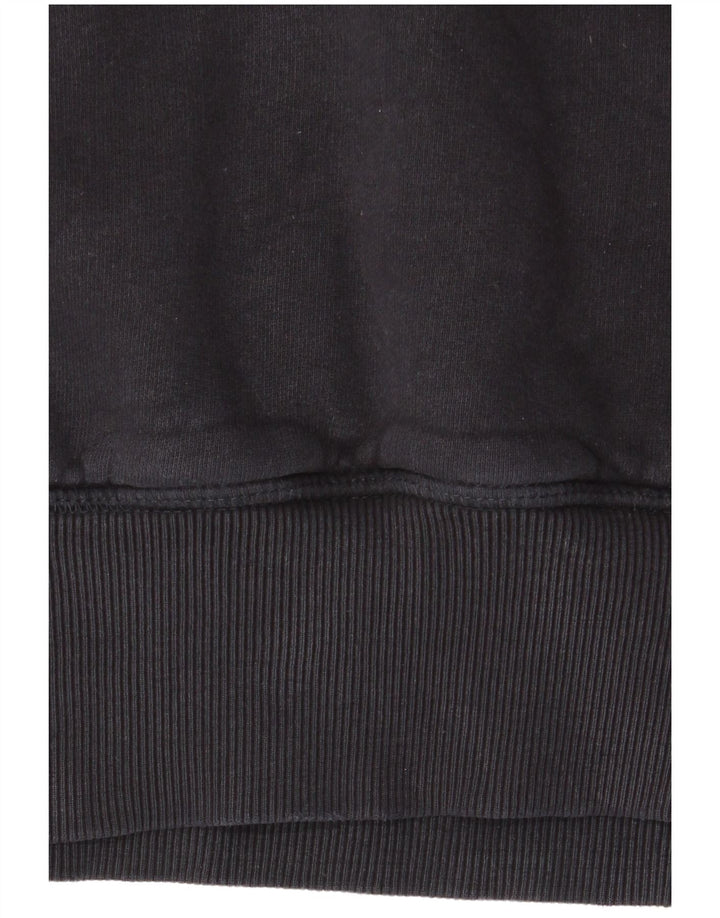 Superdry Pull à Capuche Graphique Homme Noir Moyen Coton