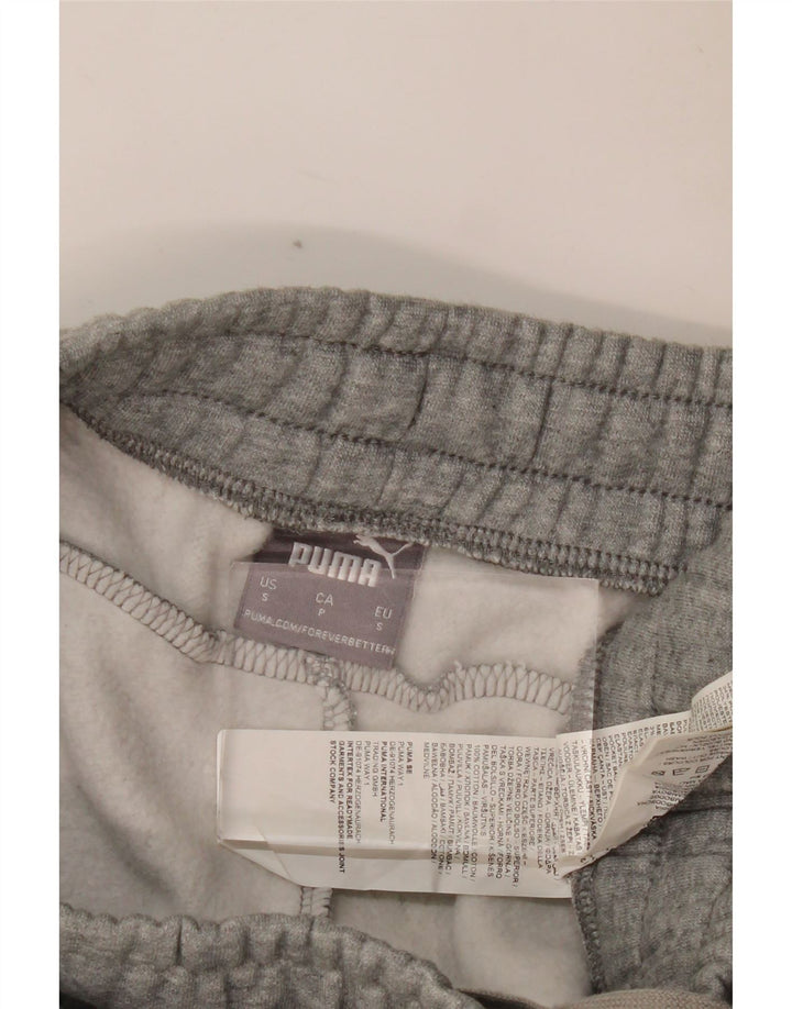 PUMA Pantalon de survêtement pour homme en coton gris Small