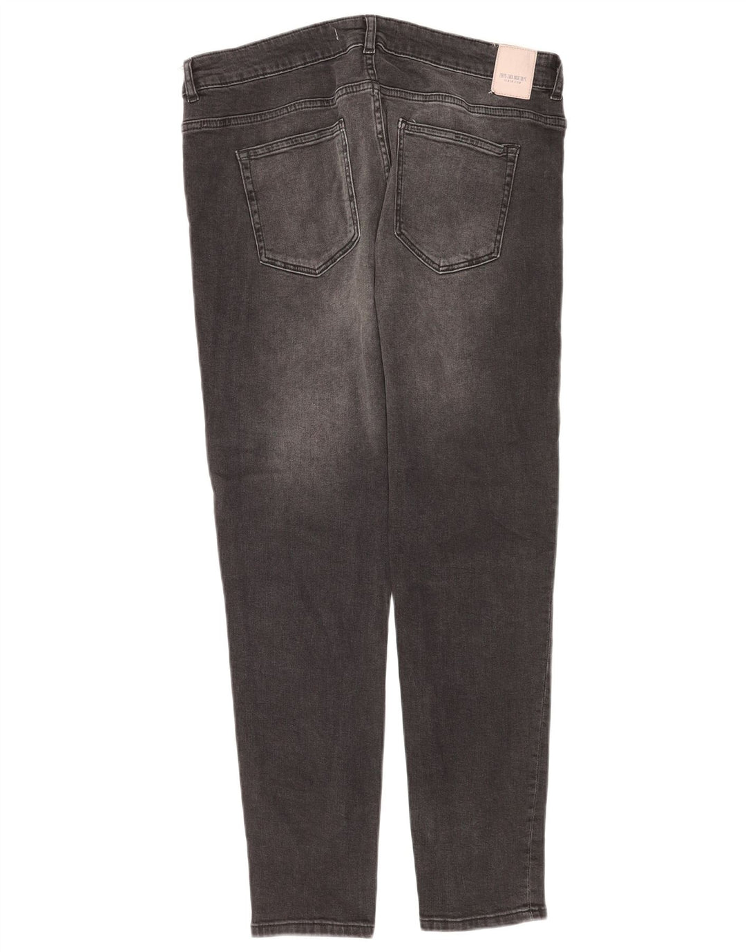 Zara Jean Slim Femme EU 42 Large W32 L27 Coton Gris