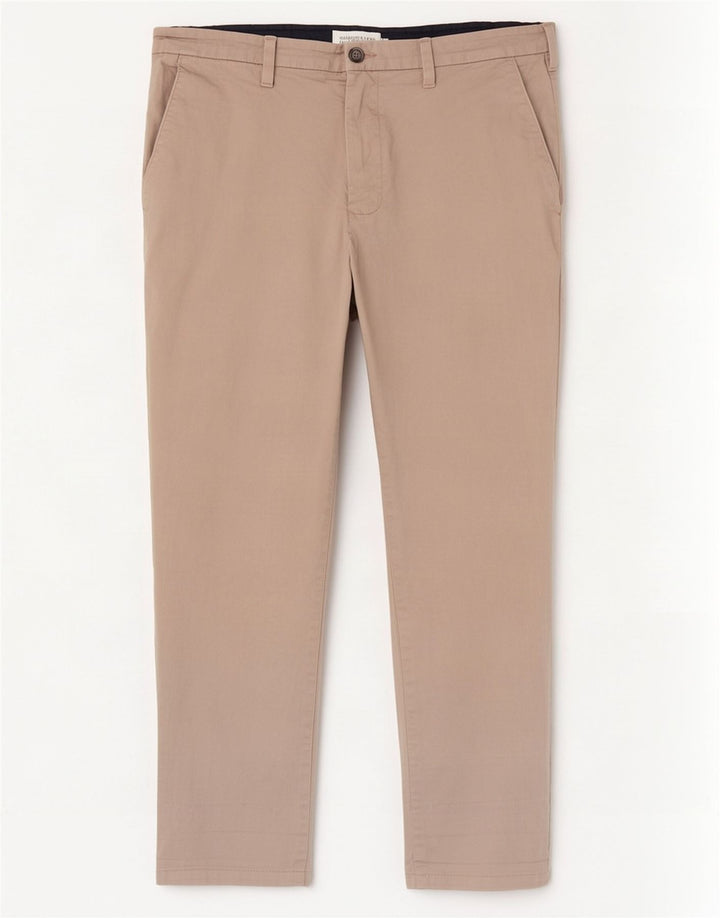 Marks & Spencer Pantalon Chino Slim Femme W36 L29 Gris Coton