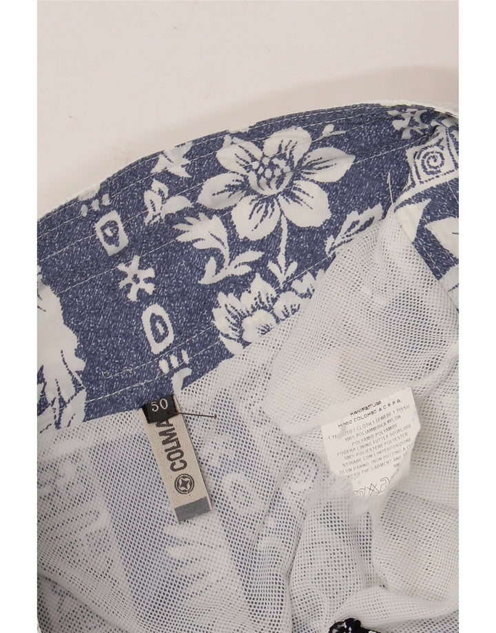 Colmar Short de Bain IT 50 Nylon Floral Bleu Moyen Homme