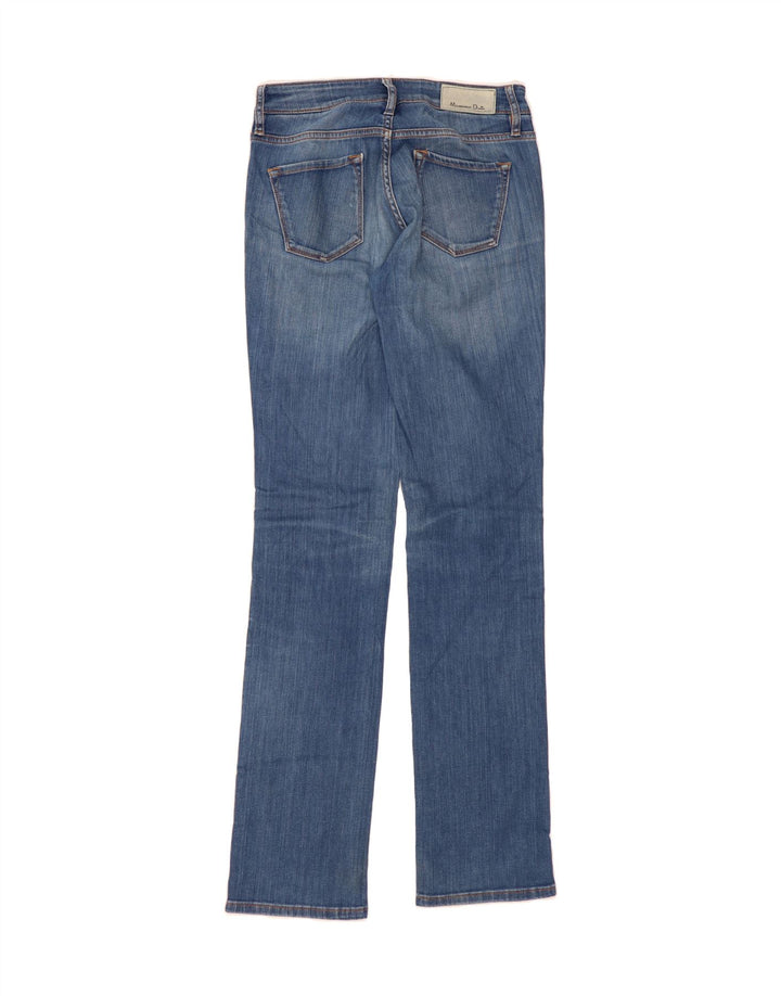 MASSIMO DUTTI Womens Regular Fit Straight Jeans W28 L34 Blue Vintage Massimo Dutti and Second-Hand Massimo Dutti from Messina Hembry 