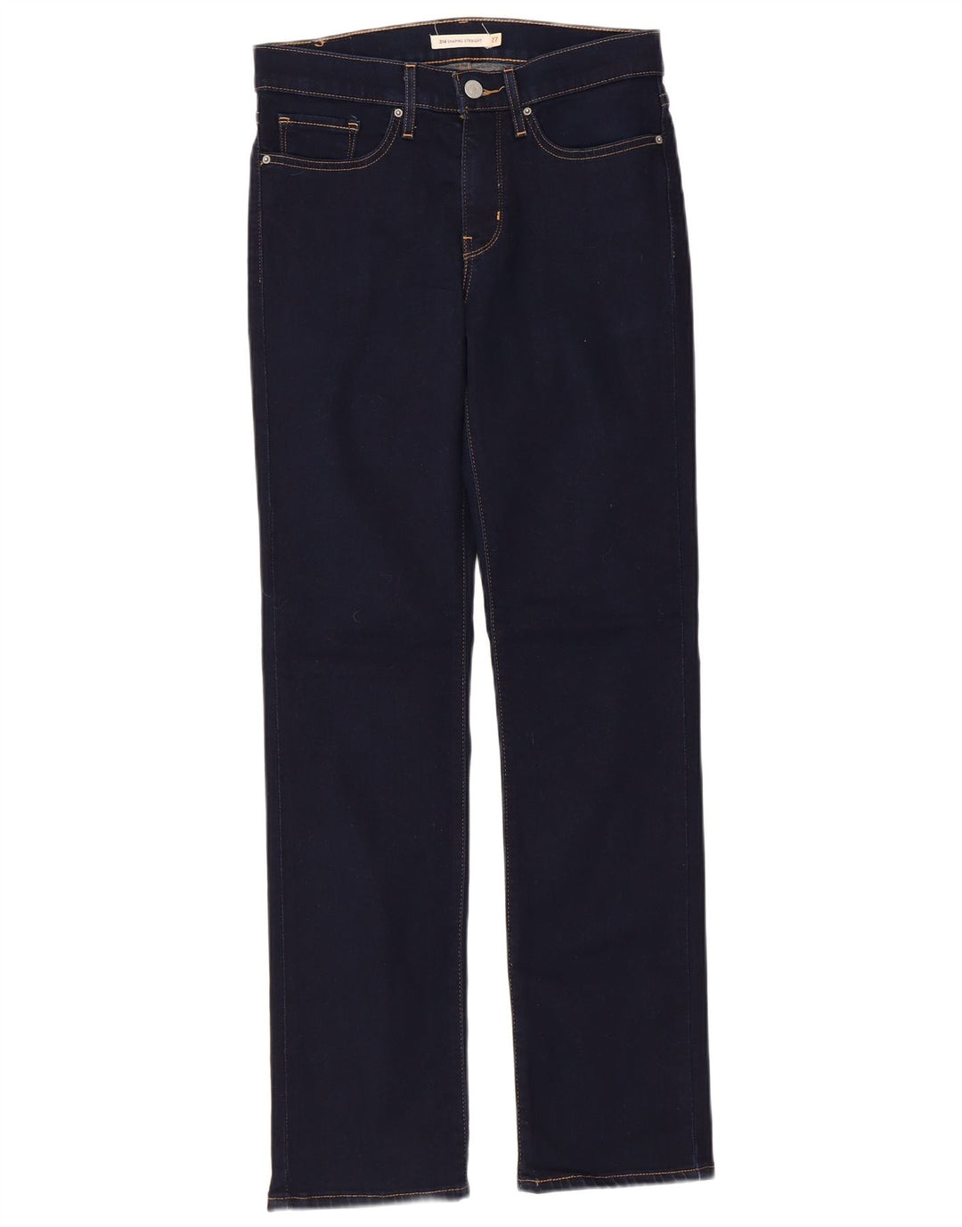Levi's Jean 314 Shaping Straight Femme Bleu Marine Coton W27 L29