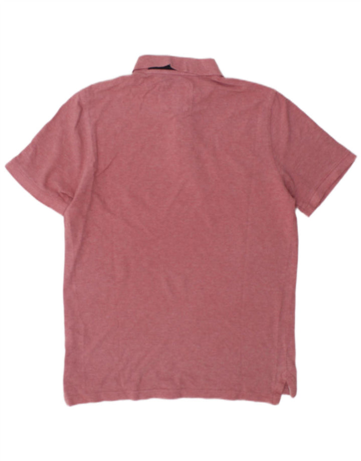 Crew Clothing Polo Homme Coton Rose Moyen