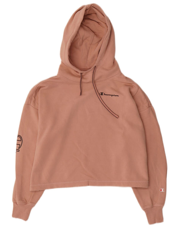 Champion Pull à capuche surdimensionné pour femme UK 10 Petit Rose