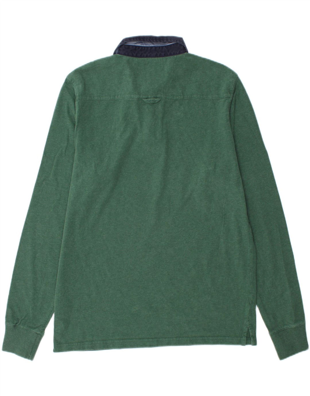 GANT Polo de rugby à manches longues pour homme en coton vert Large