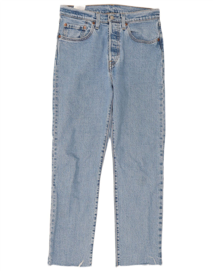 Levi's Jean Droit 501 Femme W27 L28 Bleu Coton