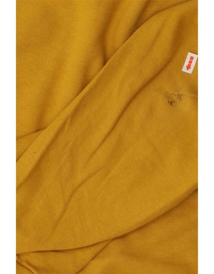 Zara Sweat-shirt pour homme 2XL Jaune Coton