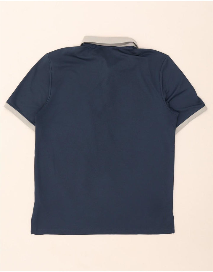 ADIDAS Polo Rugby Homme Bleu Marine Moyen Polyester