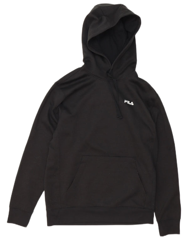 Fila Pull à capuche pour homme Petit Noir Polyester