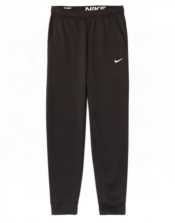 Nike Pantalon de survêtement Therma-Fit pour homme Taille L Noir Polyester