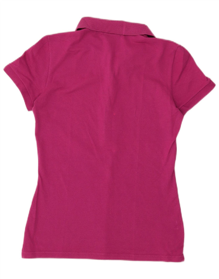 Lacoste Polo Femme Taille 40 Coton Rose Moyen