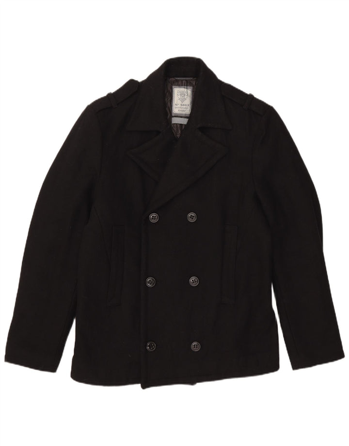 Kruder Caban Homme UK 40 Grande Laine Noire