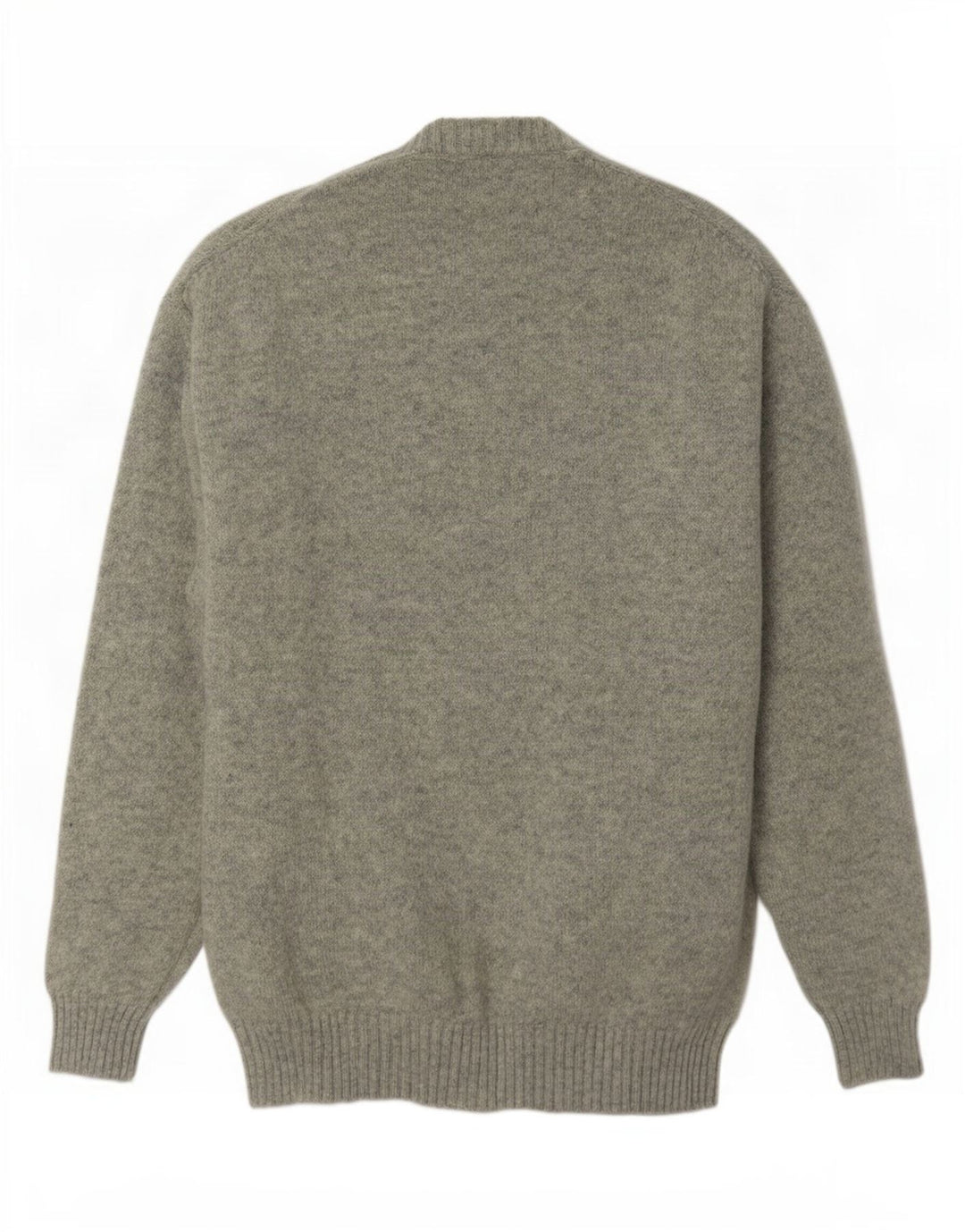 Rodrigo Pull à col rond pour homme IT 52 en laine grise