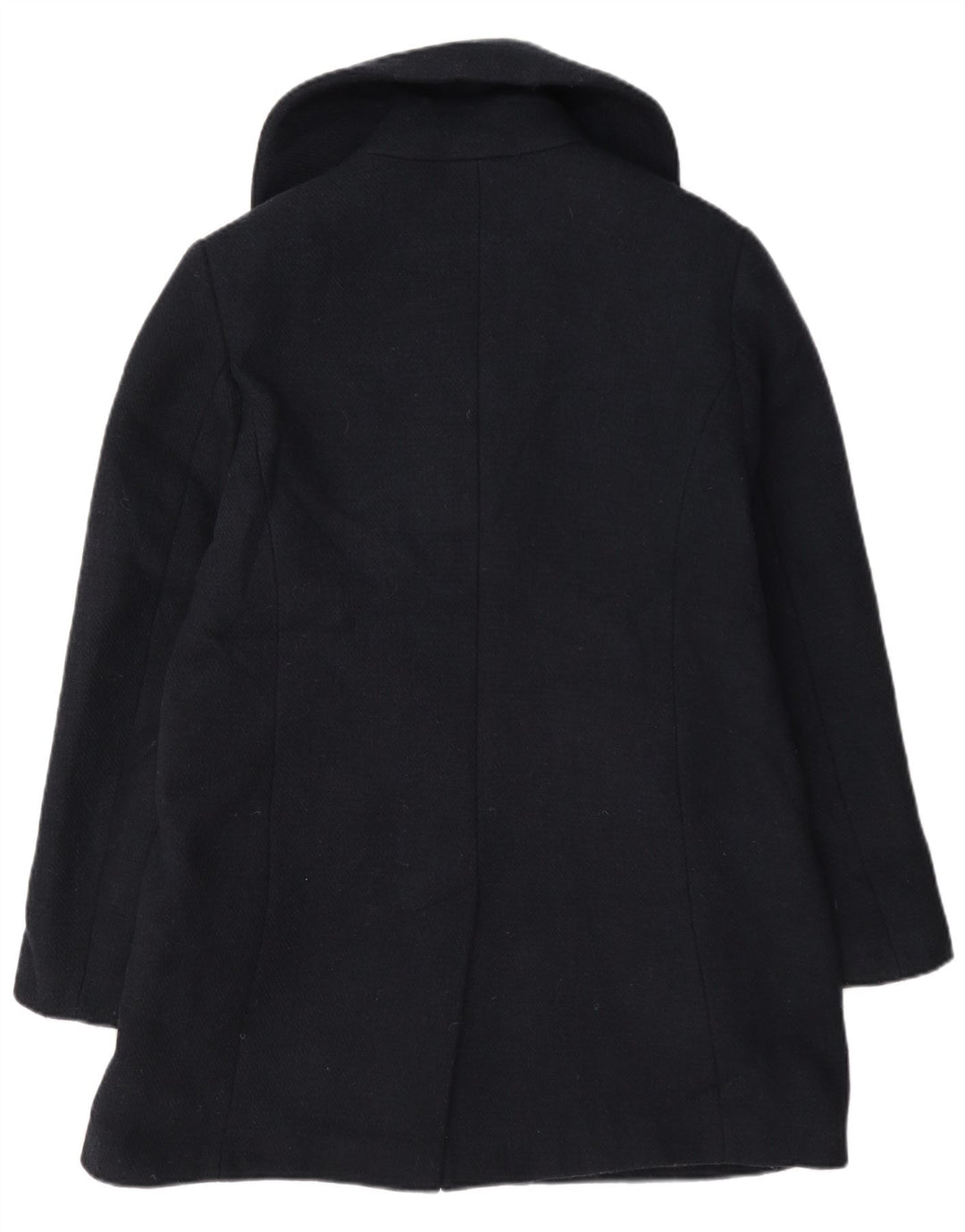 Marks & Spencer Caban double boutonnage pour femme UK 12 Laine bleu marine moyen