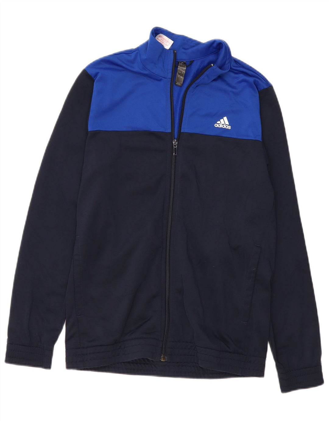 ADIDAS Veste de survêtement pour garçon 13-14 ans Bleu marine Colourblock
