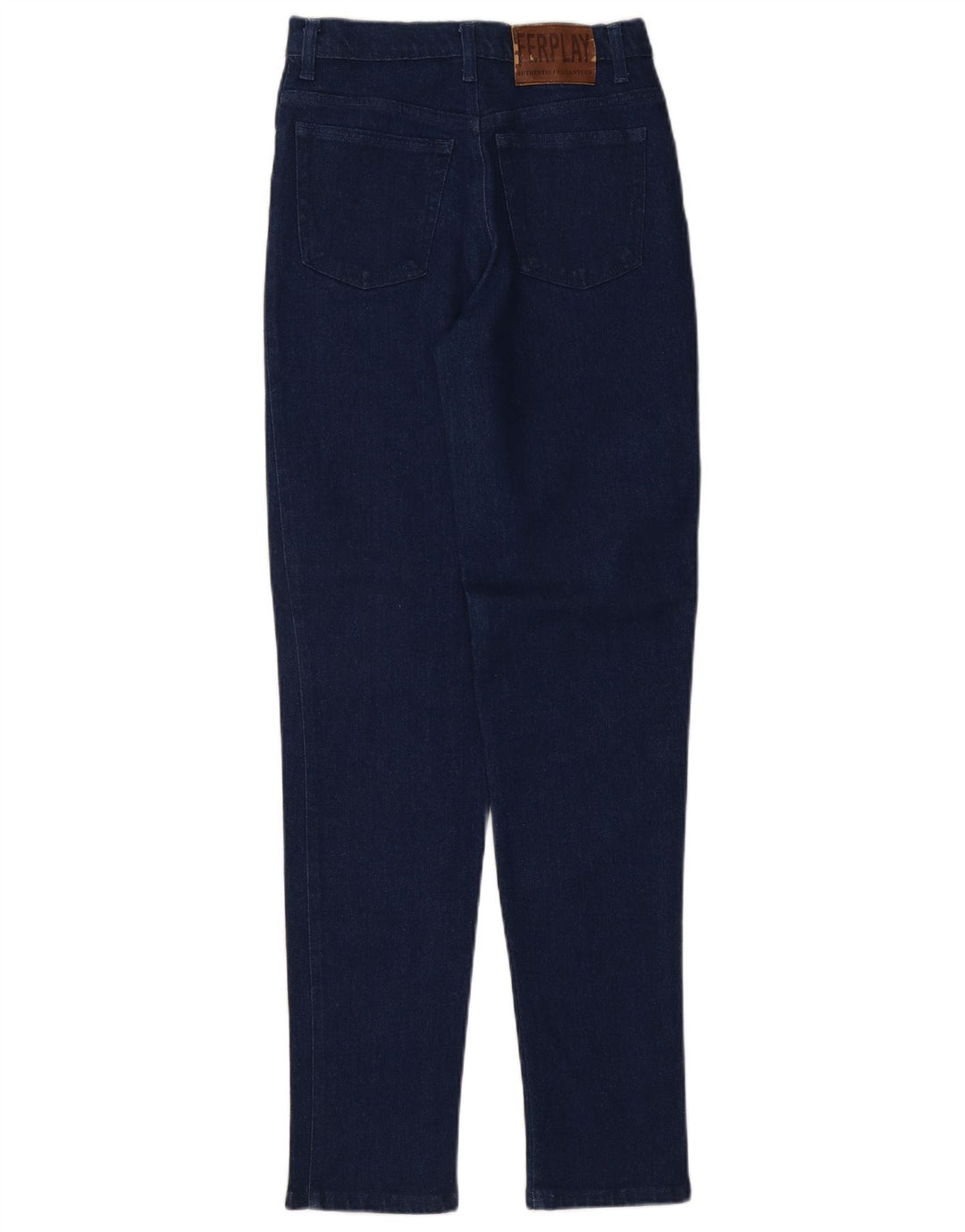 Jean fuselé vintage femme W27 L32 bleu marine