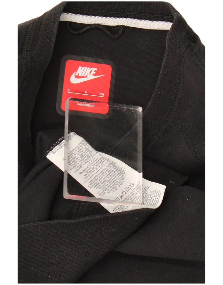 Nike Sweat-shirt pour homme en coton noir Taille S