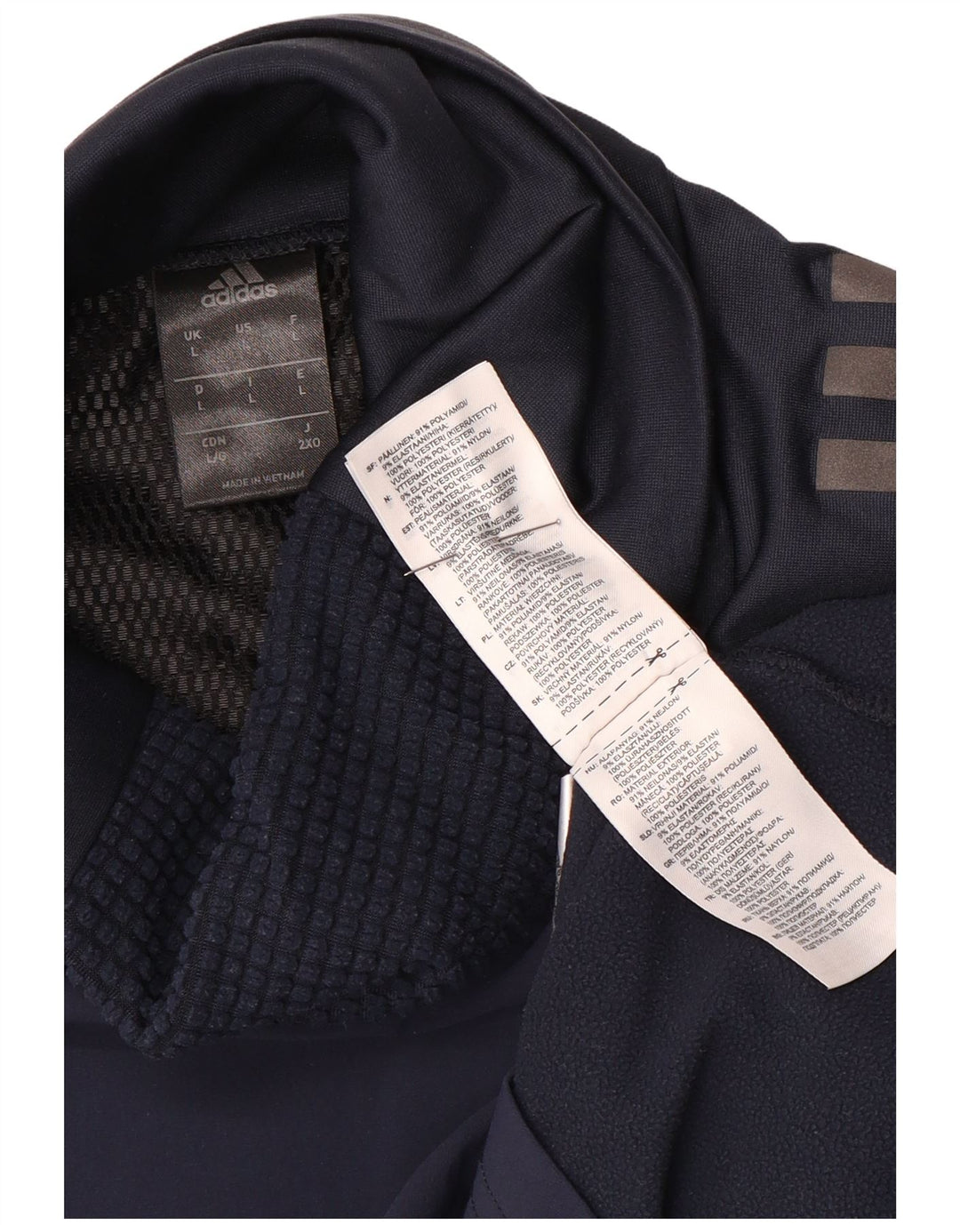 Adidas Homme Manchester United Graphic Haut à manches longues Bleu marine moyen