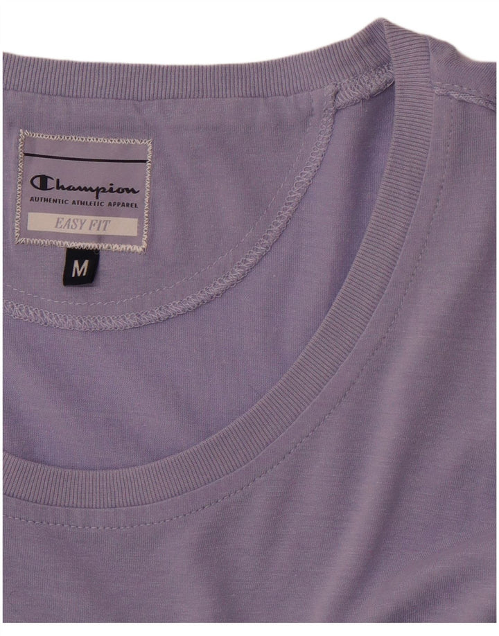 CHAMPION T-Shirt Easy Fit pour Femme UK 12 Violet Moyen