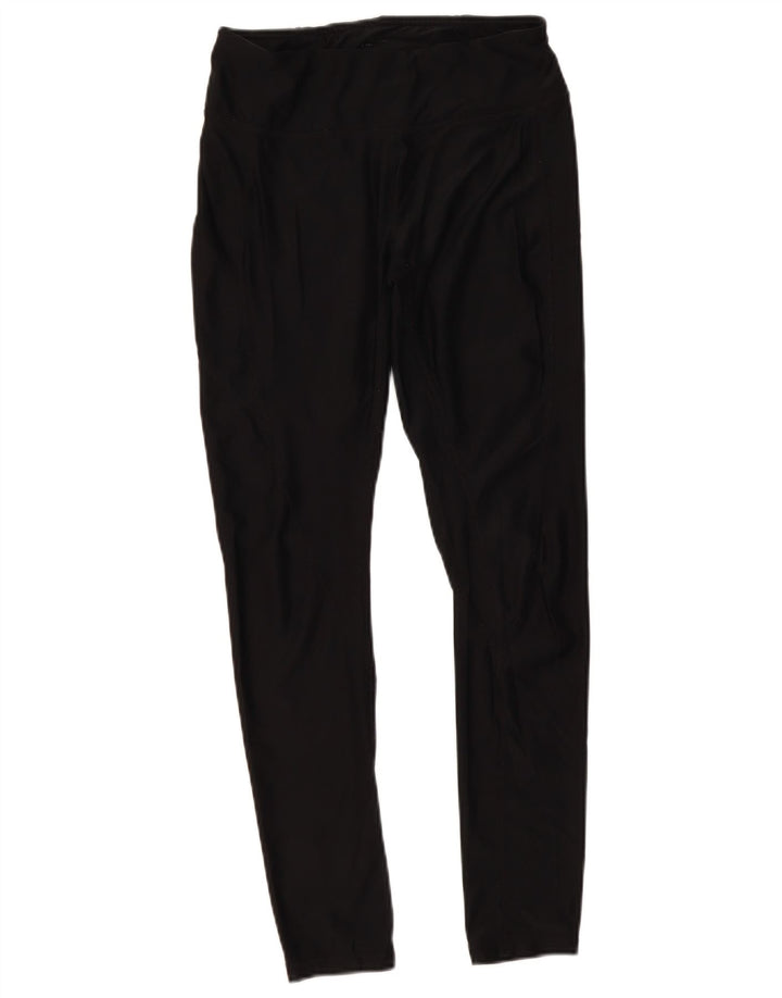 REEBOK Leggings Femme UK 10 Petit Noir