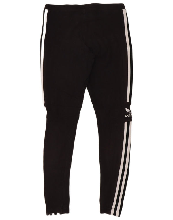 Adidas Leggings graphiques pour femmes UK 10 Small Black Cotton Sports