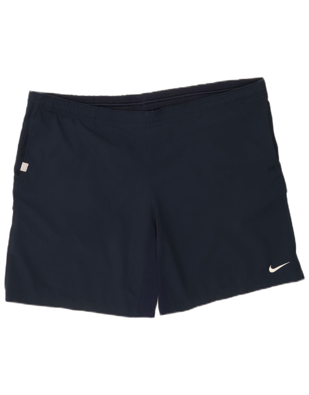 Nike Short de sport Dri Fit pour homme XL Bleu marine Polyester