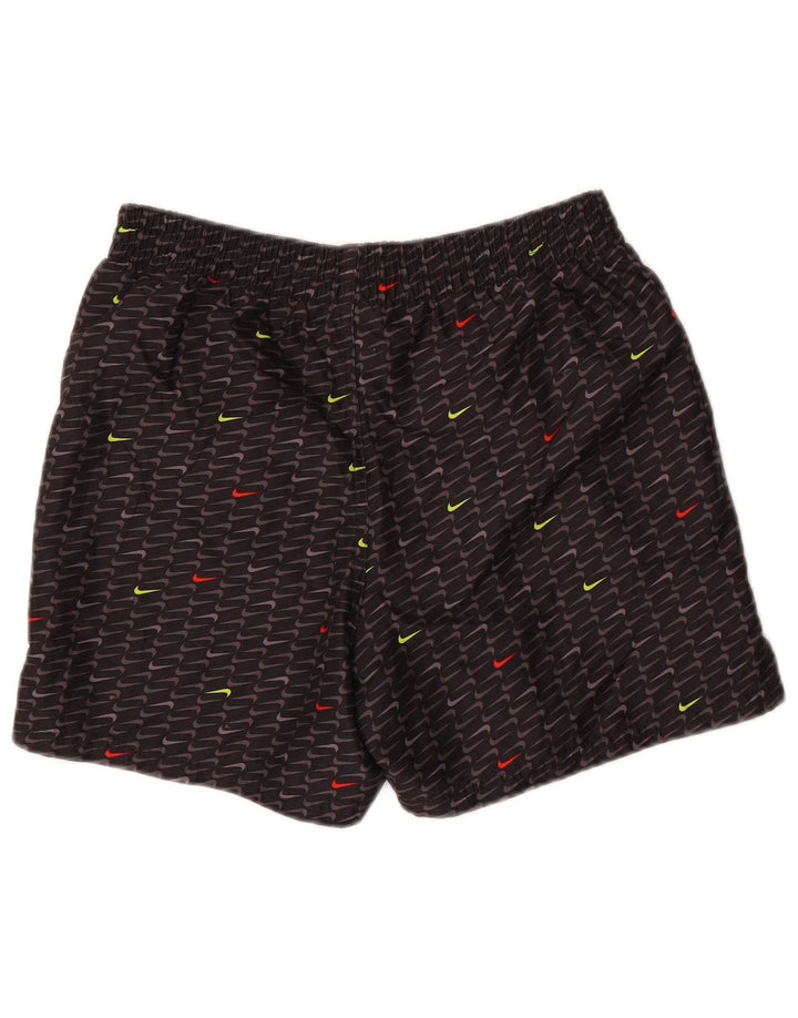 Nike Short de sport graphique pour homme Petit noir Polyester