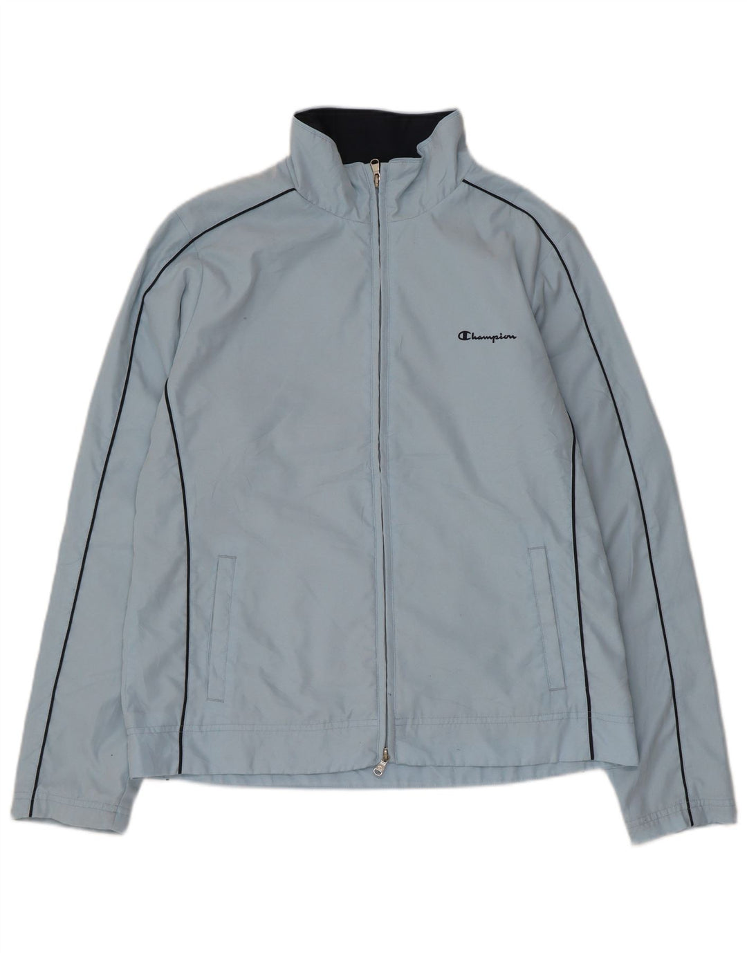 Champion Veste de survêtement pour femme UK 16 Large Bleu Polyester