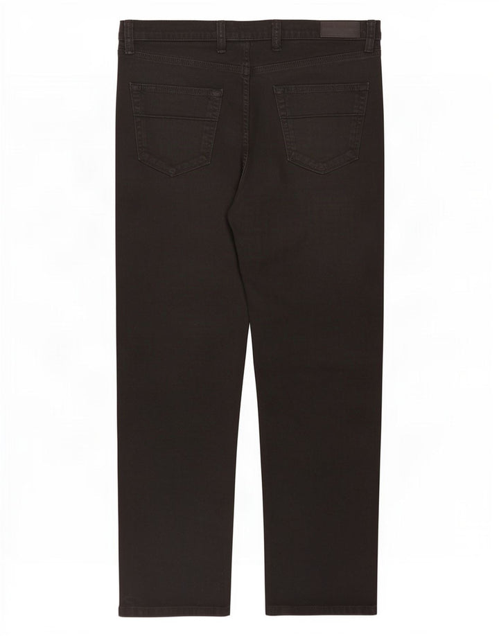 Marks & Spencer Jean droit régulier pour homme W38 L31 coton noir