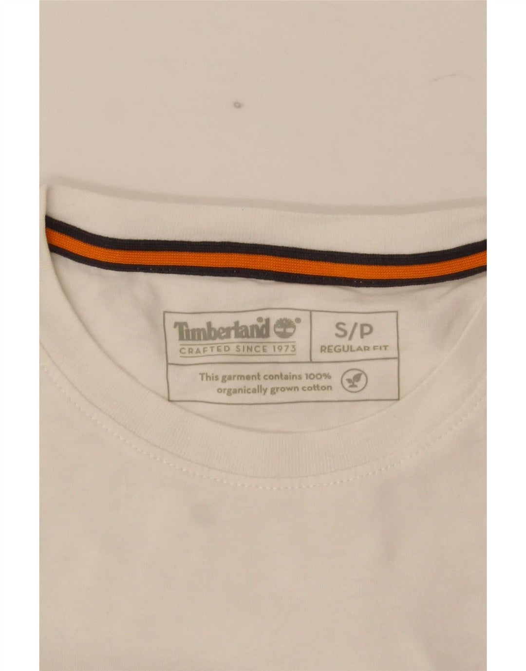 Timberland T-shirt coupe classique pour homme en coton blanc petit